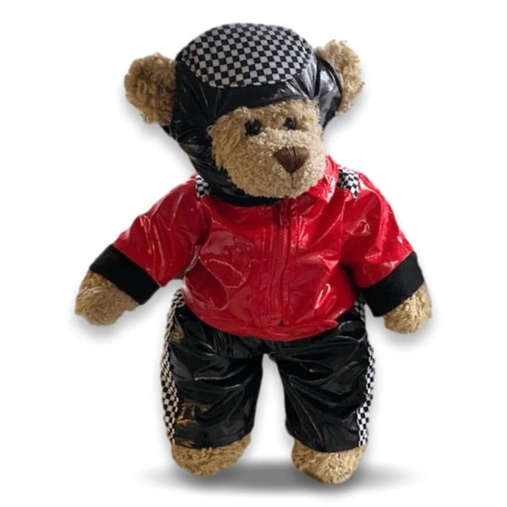 Teddy Bear Clothes - Biker Outfit with Crash Helmet
